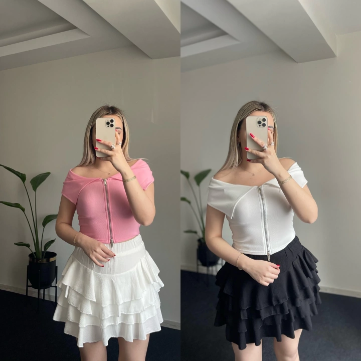 Fırfırlı Şort Etekler
