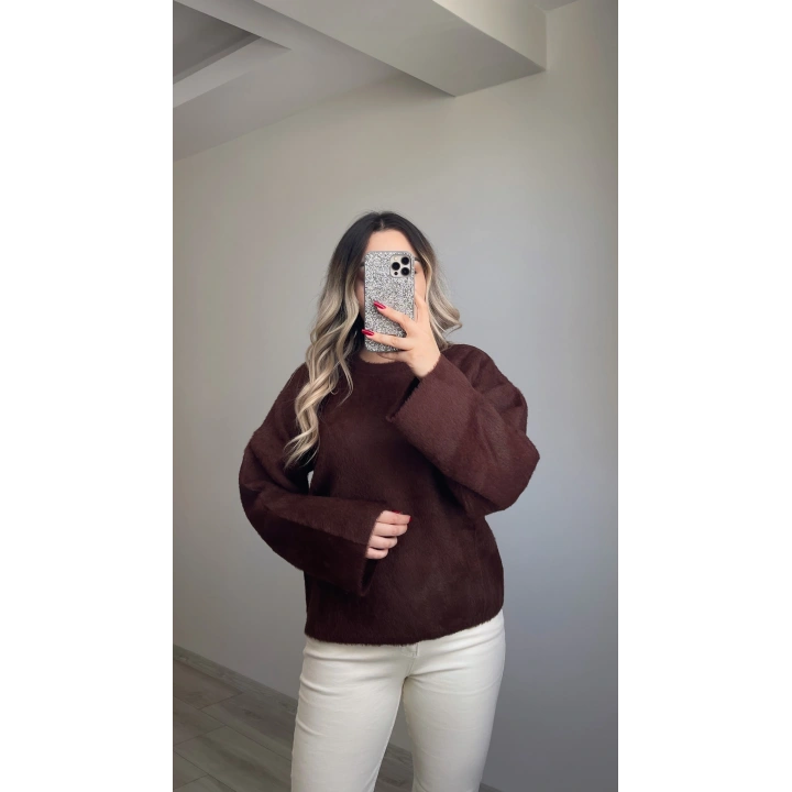 Acı Kahve Kaşmir Kazak