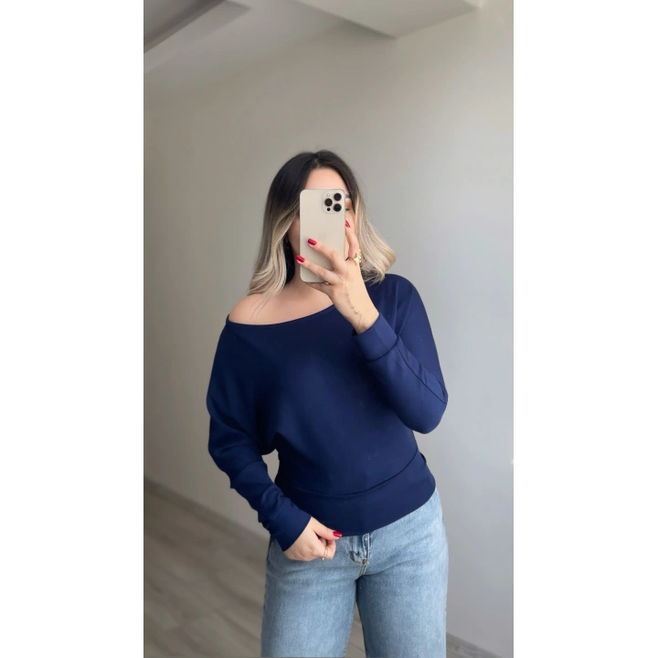 Oysh Yarasa Kol Bluz Parlament Mavisi