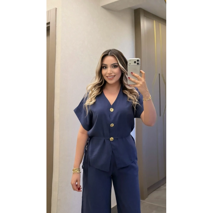 Lacivert Tensel Takım