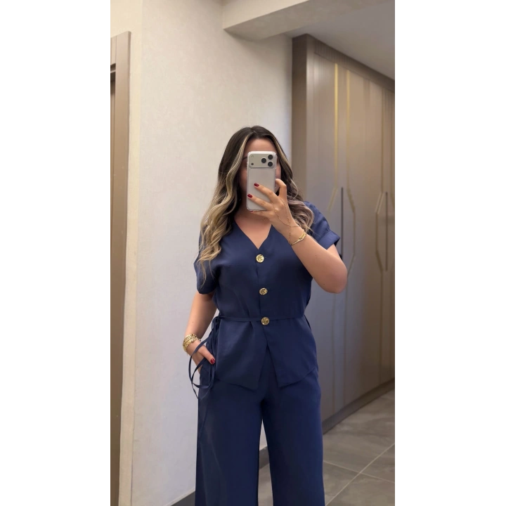 Lacivert Tensel Takım