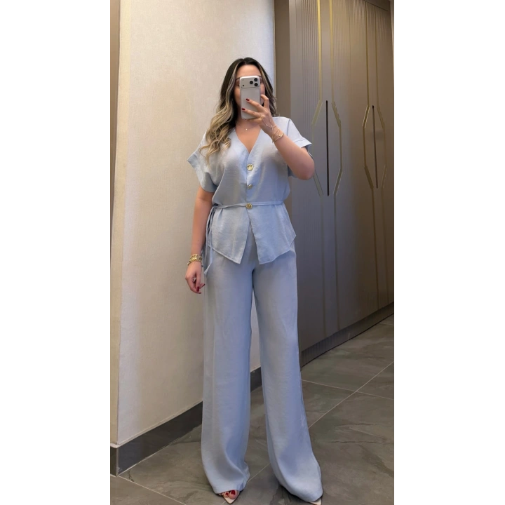 Bebe Mavi Tensel Takım