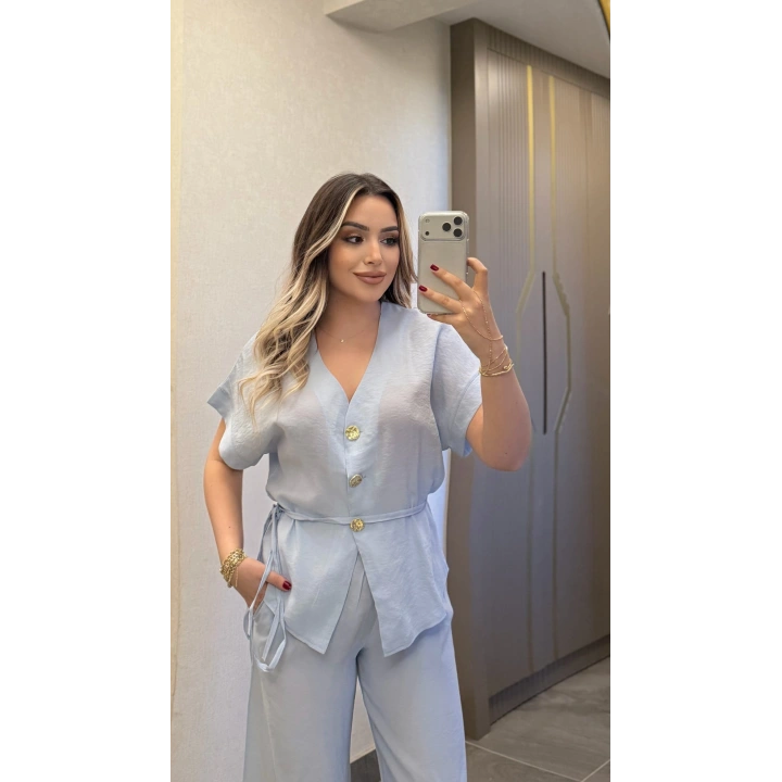 Bebe Mavi Tensel Takım