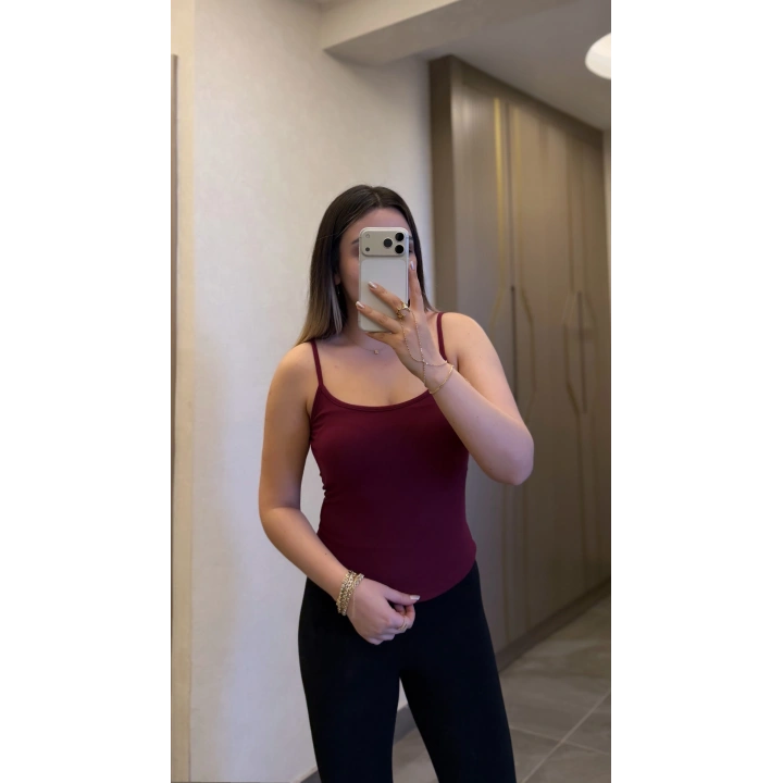 Göğüs Pedli Bordo Atlet