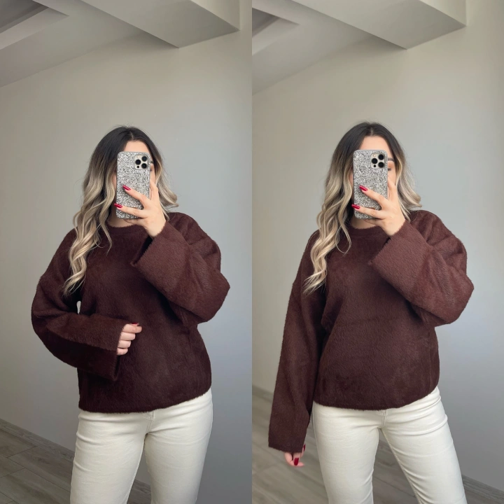 Acı Kahve Kaşmir Kazak