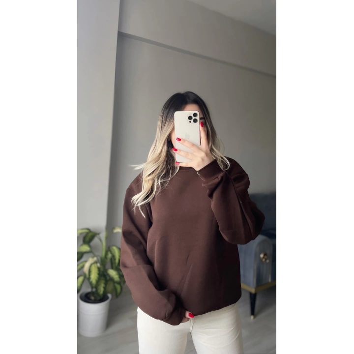 İçi Şardonlu Sweatshirtler(8 Renk)