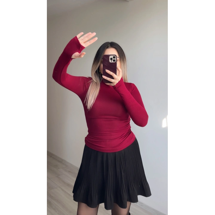 Oysh Parmak Geçirmeli Bodyler(6 Renk)