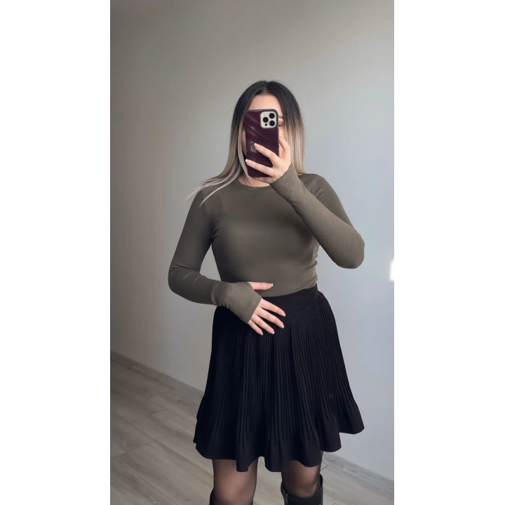 Oysh Parmak Geçirmeli Bodyler(6 Renk)