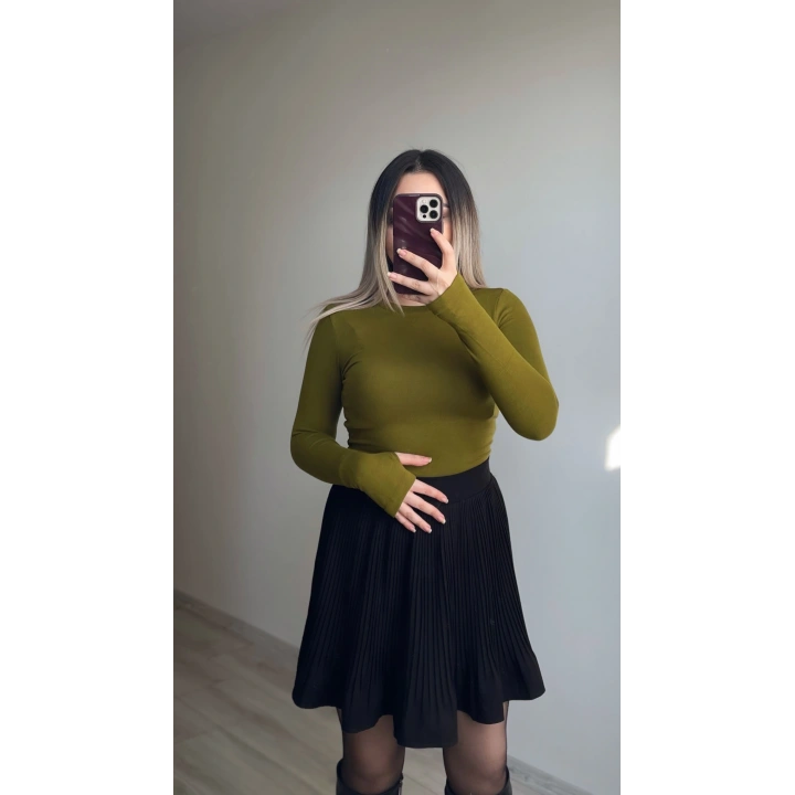 Oysh Parmak Geçirmeli Bodyler(6 Renk)