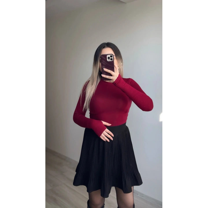 Oysh Parmak Geçirmeli Bodyler(6 Renk)