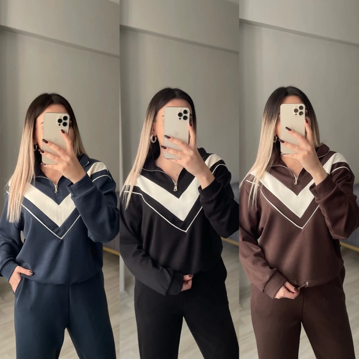 Oysh Şerit Detaylı Eşofman Takımları