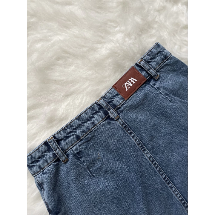 ZR Önü Cepli Flare Jeanler