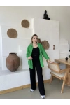 Oysh Modal Kumaş Siyah Ekstra Yüksek Bel Pantolon