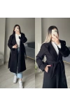 Siyah Kaşe Kaban