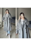 Gri Kaşe Kaban
