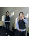 Mavi Gömlekli Triko Takım
