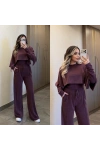 Bordo Pelerin Detay Modal Takım