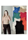 Halter Yaka Crop