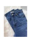 Mavi Likralı Mom Jean Zr