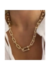 Zirkon Taşlı Tiffany Kolye