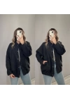 Kaşe Antrasit Bomber Ceket