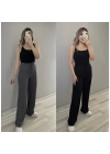 Fitilli Örme Pantolonlar