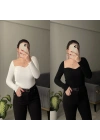 Öpücük Yaka Bluzler