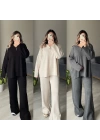 Fermuarlı Triko Takımlar