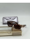 Miu miu leopar desenli gözlük