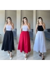 Beli Lastikli Kloş Etek