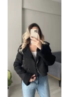 İçi Peluş Süet Montlar