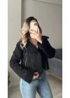İçi Peluş Süet Montlar