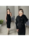 Elbise&Hırka İkili Triko Takımlar