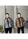 Massi Model Leopar Desenli Hırkalar