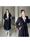 Siyah Kaşe Kaban