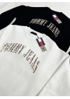 TMMY Leopar Yazı Detaylı Sweatler