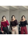 Oysh Kayık Yaka Bluzler