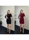 Aksesuar Detaylı Elbise