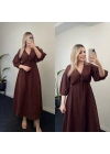 Müslin Elbise Acı Kahve
