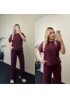 Oysh Modal Takım Bordo