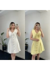 Geniş Yaka Elbise