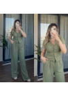 İkili Basic Gofre Takım Yeşil