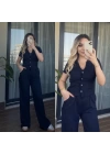 İkili Basic Gofre Takım Lacivert