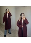 Triko Hırka Bordo