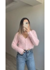Sakallı Crop Kazak Tozpembe