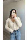 Sakallı Crop Kazak Ekru