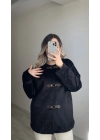 Zr Model Siyah Peluş Ceket