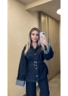Katlamalı Denim Takım