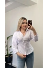 Arkadan Bağlamalı Beli İnce Gösteren Gömlekler