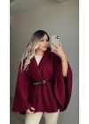 Kemerli Panço Bordo
